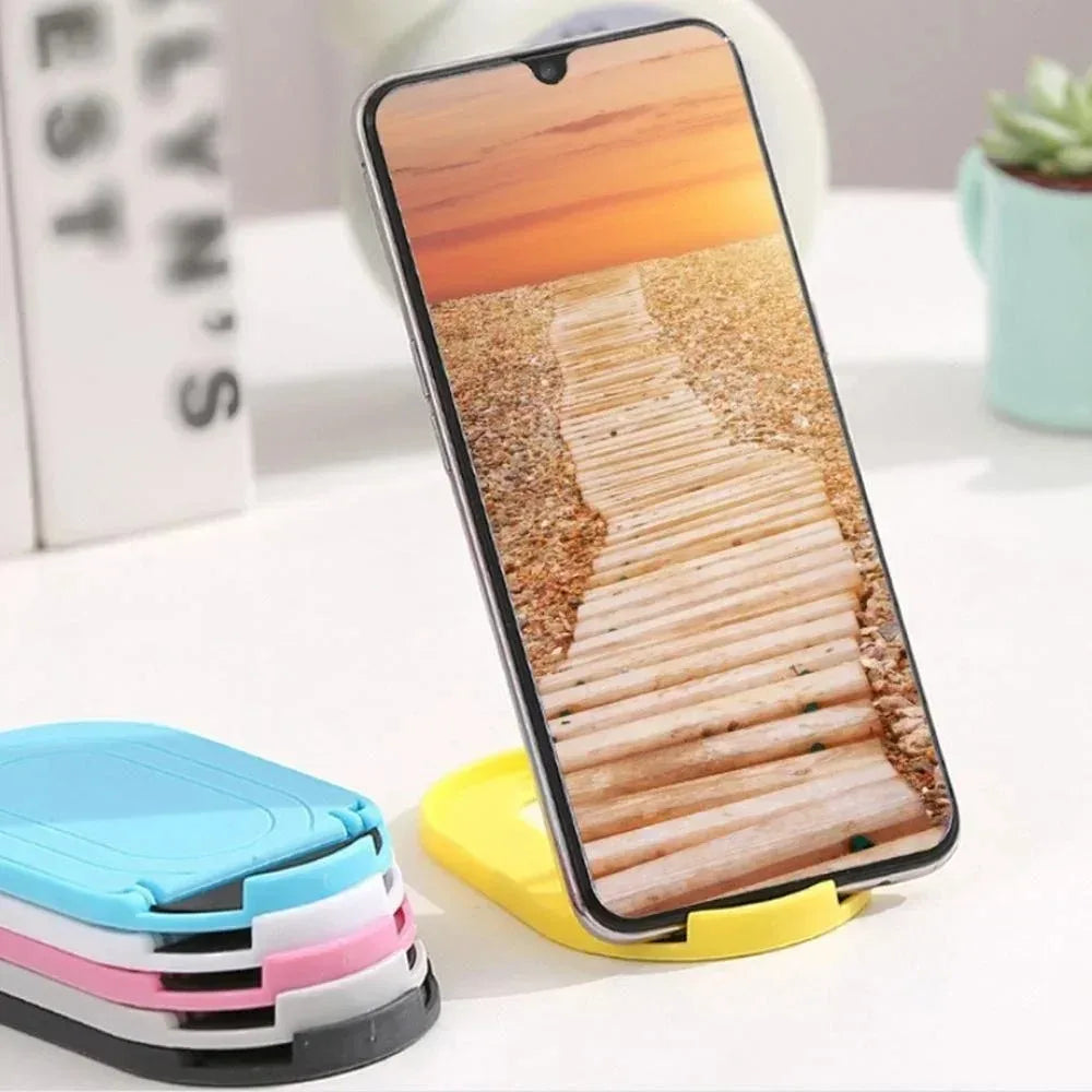 4pc Foldable Cell Phone Stand Adjustable Desktop Phone Holder