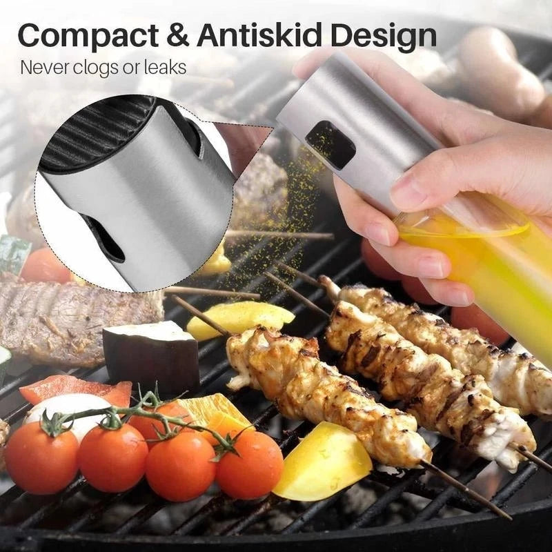 Pack of 2 – 100ml Leak-Proof Kitchen Oil Sprayer Bottles