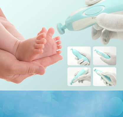 Baby Electric Nail Trimmer Kid Nail Polisher Tool