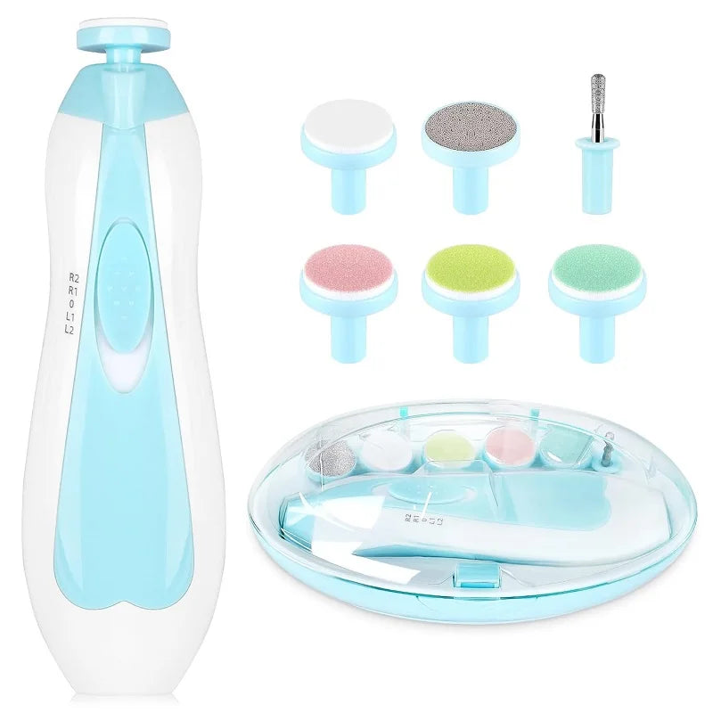 Baby Electric Nail Trimmer Kid Nail Polisher Tool