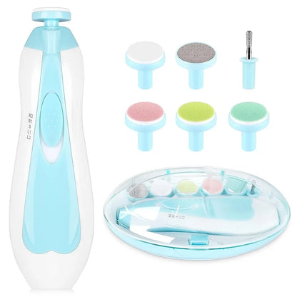 Baby Electric Nail Trimmer Kid Nail Polisher Tool